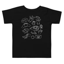 Load image into Gallery viewer, Dog Lovers Toddler Tee (White Ink)