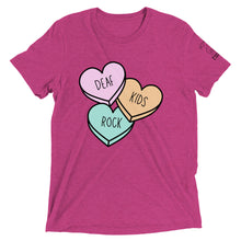 Load image into Gallery viewer, Deaf Kids Rock (Candy Hearts) Short Sleeve Tee