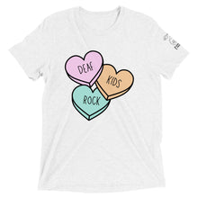 Load image into Gallery viewer, Deaf Kids Rock (Candy Hearts) Short Sleeve Tee