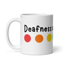 Load image into Gallery viewer, "Deafness is a spectrum" Mug