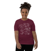 Load image into Gallery viewer, Dog Lovers Youth Tee (White Ink)