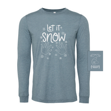Load image into Gallery viewer, "Let It Snow" Long Sleeve Tee