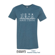 Load image into Gallery viewer, "Bilingual is Beautiful" - Adult Short Sleeve Tee