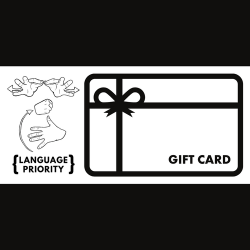Language Priority Gift Card ($10 - $150)