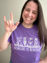 Load image into Gallery viewer, "Bilingual is Beautiful" - Adult Short Sleeve Tee