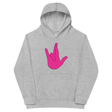 Load image into Gallery viewer, "I Really Love You" (IRLY) Kids Fleece Hoodie