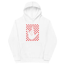 Load image into Gallery viewer, "I Really Love You" (IRLY + Hearts) Kids Fleece Hoodie