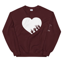 Load image into Gallery viewer, L-O-V-E Crew Neck Sweatshirt