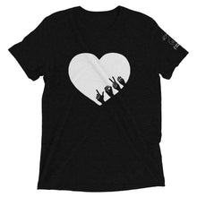 Load image into Gallery viewer, L-O-V-E Short Sleeve Tee (Triblend)