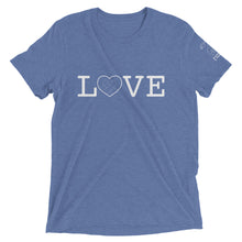 Load image into Gallery viewer, LOVE in ASL Short Sleeve Tee (Triblend)