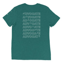 Load image into Gallery viewer, ADVOCATE Short Sleeve T-shirt (Print on Back)