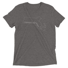 Load image into Gallery viewer, Massachusetts (ASL-Outline) Short Sleeve T-shirt