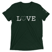 Load image into Gallery viewer, LOVE in ASL Short Sleeve Tee (Triblend)
