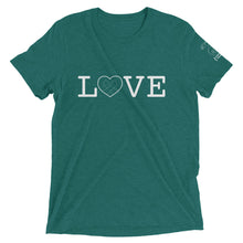 Load image into Gallery viewer, LOVE in ASL Short Sleeve Tee (Triblend)