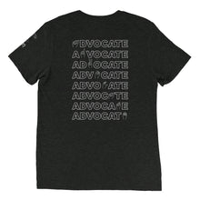 Load image into Gallery viewer, ADVOCATE Short Sleeve T-shirt (Print on Back)