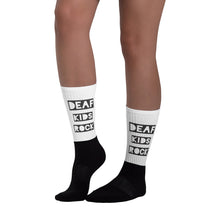 Load image into Gallery viewer, DEAF KIDS ROCK Socks (Adult)