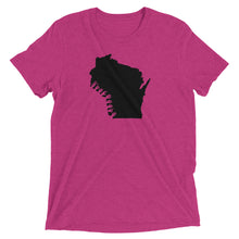 Load image into Gallery viewer, Wisconsin (ASL-Solid) Short Sleeve T-shirt