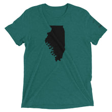 Load image into Gallery viewer, Illinois (ASL-Solid) Short Sleeve T-shirt
