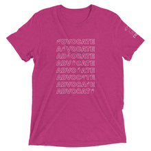 Load image into Gallery viewer, ADVOCATE (White Font) Short Sleeve T-shirt