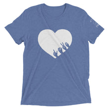 Load image into Gallery viewer, L-O-V-E Short Sleeve Tee (Triblend)