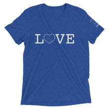 Load image into Gallery viewer, LOVE in ASL Short Sleeve Tee (Triblend)