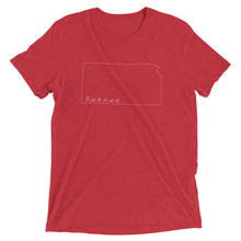Load image into Gallery viewer, Kansas (ASL-Outline) Short Sleeve T-shirt
