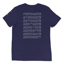 Load image into Gallery viewer, ADVOCATE Short Sleeve T-shirt (Print on Back)