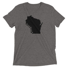 Load image into Gallery viewer, Wisconsin (ASL-Solid) Short Sleeve T-shirt