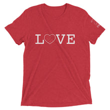 Load image into Gallery viewer, LOVE in ASL Short Sleeve Tee (Triblend)