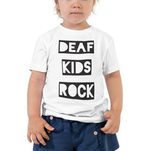 Load image into Gallery viewer, DEAF KIDS ROCK Toddler Short Sleeve Tee