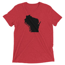 Load image into Gallery viewer, Wisconsin (ASL-Solid) Short Sleeve T-shirt