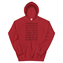 Load image into Gallery viewer, ADVOCATE Hoodie (Black Font - Print on Front)