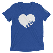 Load image into Gallery viewer, L-O-V-E Short Sleeve Tee (Triblend)