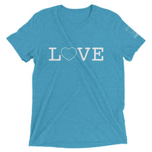 Load image into Gallery viewer, LOVE in ASL Short Sleeve Tee (Triblend)