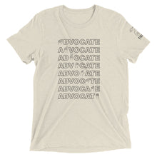 Load image into Gallery viewer, ADVOCATE (Black Font) Short Sleeve T-shirt