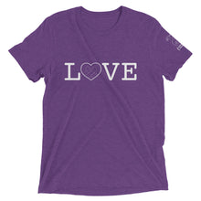 Load image into Gallery viewer, LOVE in ASL Short Sleeve Tee (Triblend)
