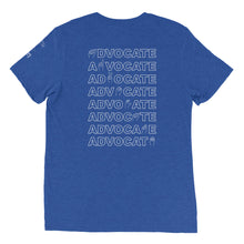 Load image into Gallery viewer, ADVOCATE Short Sleeve T-shirt (Print on Back)