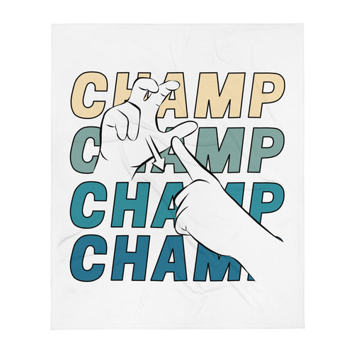 CHAMP - Throw Blanket