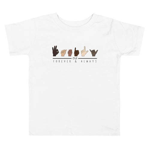 FAMILY Toddler Short Sleeve Tee (with skin tones)