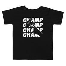 Load image into Gallery viewer, CHAMP - Toddler Short Sleeve Tee (White Ink)