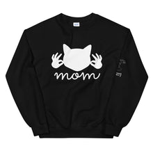 Load image into Gallery viewer, CAT MOM Crew Neck Sweatshirt