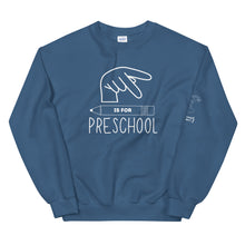 Load image into Gallery viewer, P is for PRESCHOOL Crew Neck Sweatshirt