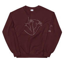 Load image into Gallery viewer, GRANDMA (ASL) Crew Neck Sweatshirt