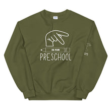 Load image into Gallery viewer, P is for PRESCHOOL Crew Neck Sweatshirt