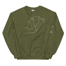 Load image into Gallery viewer, GRANDPA (ASL) Crew Neck Sweatshirt
