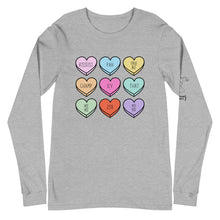 Load image into Gallery viewer, ASL Slang Hearts Long Sleeve Tee