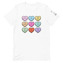 Load image into Gallery viewer, ASL Slang Hearts Tee (100% Cotton)