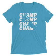 Load image into Gallery viewer, CHAMP - Short Sleeve Tee (White Ink - Triblend)