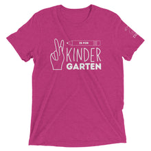 Load image into Gallery viewer, K is for KINDERGARTEN Short Sleeve Tee
