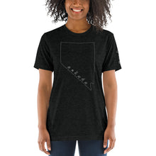 Load image into Gallery viewer, Nevada (ASL Outline) Short Sleeve T-shirt